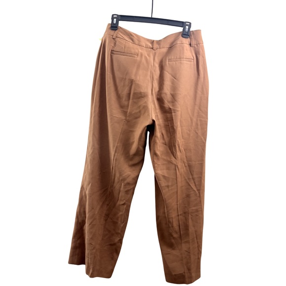 Bar III Women's Slim Straight Tan Trousers - Picture 8 of 8